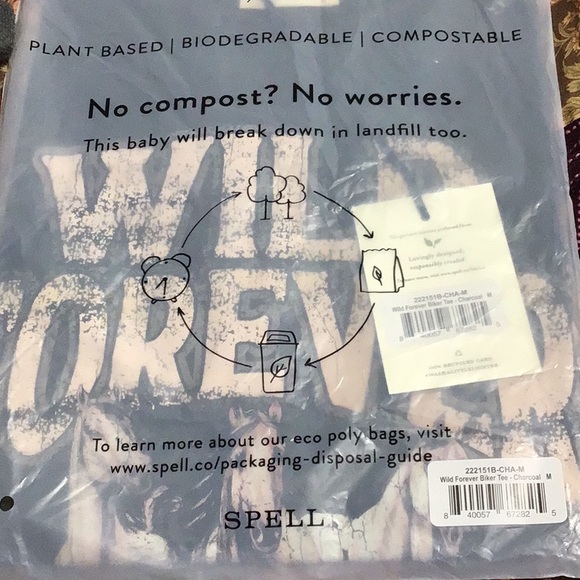 Spell Wild Forever Tee Med Available - Picture 4 of 5